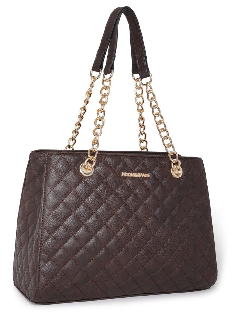MEDIUM Tote Bag for Women Quilted Chain Handbags Shoulder Purse